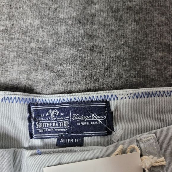 Southern Tide Men's Size 32 St 8 Allen Vintage White Chino Golf Short New - Picture 3 of 10